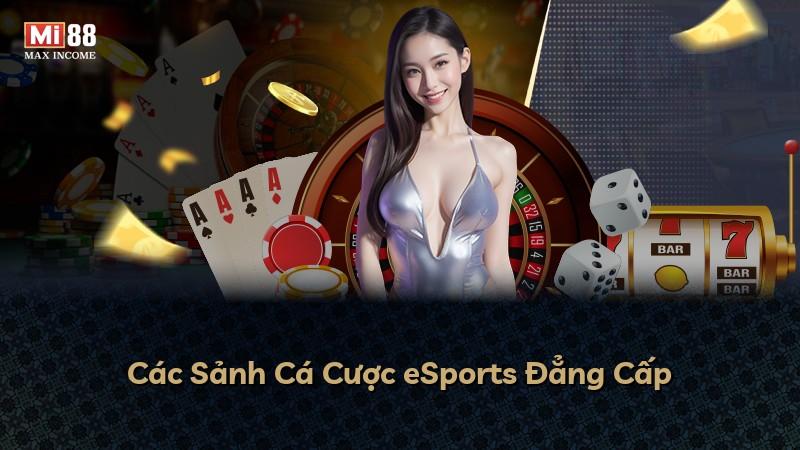 Các Sảnh Cá Cược eSports Đẳng Cấp