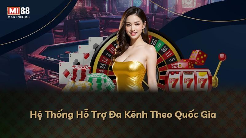 Hệ Thống Hỗ Trợ Đa Kênh Theo Quốc Gia