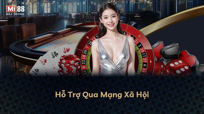 Hỗ Trợ Qua Mạng Xã Hội