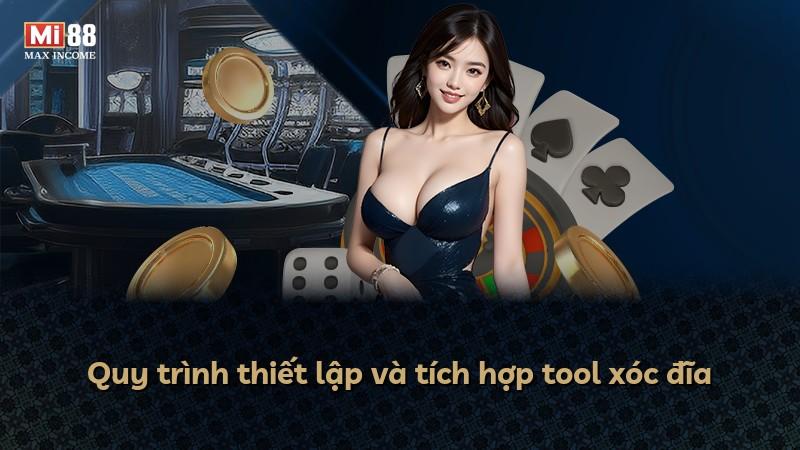 Quy trình thiết lập và tích hợp tool xóc đĩa